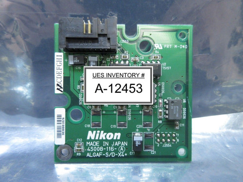 LG Nikon 4s008-116-a Sensor Interface Board Pcb for Nsr System