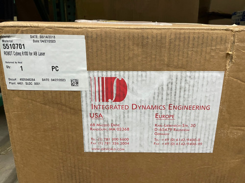 Cybeq Systems Model 0125-0510 Robot 6100 (working) Ab Laser