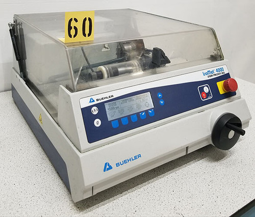 Buehler Isomet 4000 Precision Linear Sectioning Saw Tag 60