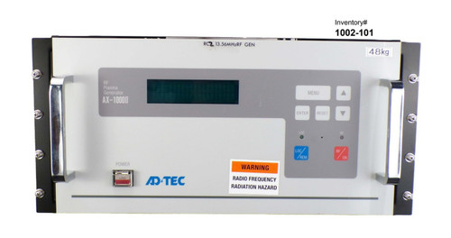 Adtec Ax-1000ii Rf Plasma Generator for Semiconductor Processes