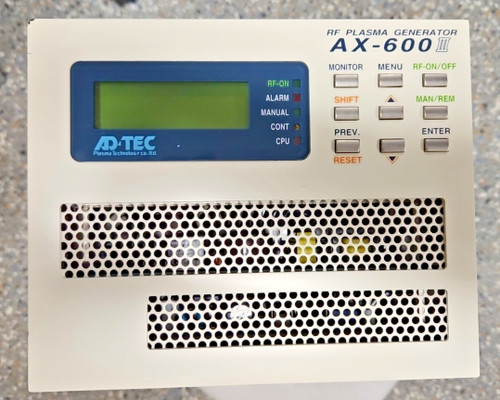 Adtec Ax-600 Iii-a-e12 Plasma Rf Generator From Japan