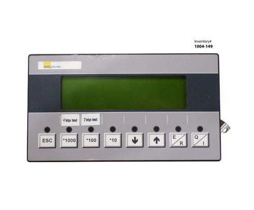 Karl Suss Acs-200 Control Panel C4000280a Used