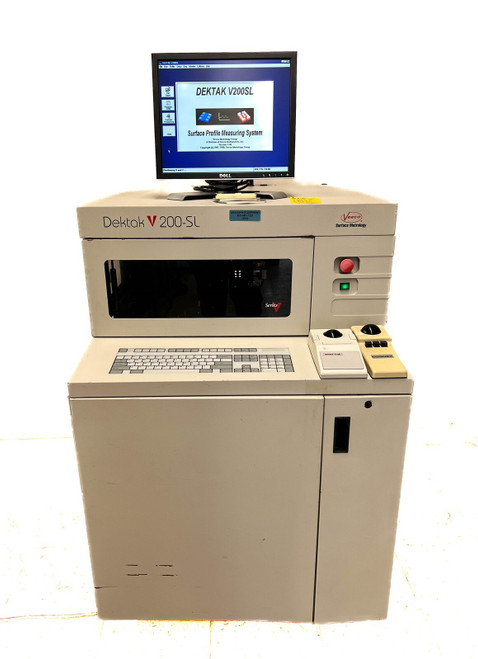 Veeco Dektak V200-sl Profiler Wafer for Surface Metrology Applications