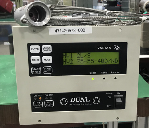 Varian 929-7011s002 Dual Ion Pump Controller - Used