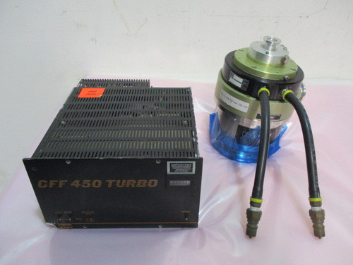 Alcatel-annecy 5150 Cp Turbo Vacuum Pump with Cff 450 Controller