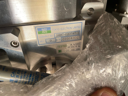 Tel Tokyo Electron 3m87-020787-1 Rev. 9 Unity Process Chamber