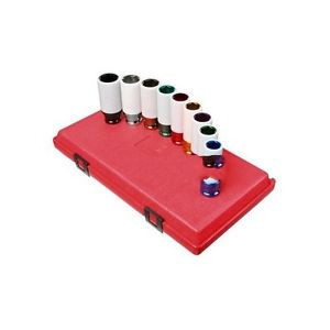 1/2 Drive 6 Point Extra Thin Wall Sae & Metric Wheel Protector Impact Socket