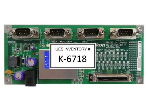 Nikon 4s019-754 Interface Board Pcb Wl_232c-4ch2 Nsr-s610c