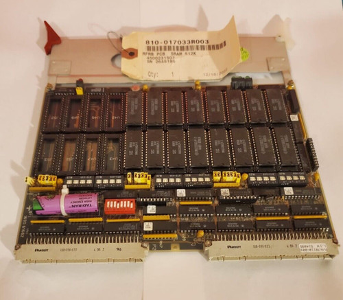 Lam Research 810-017033-003 Pcb Sram Circuit Board
