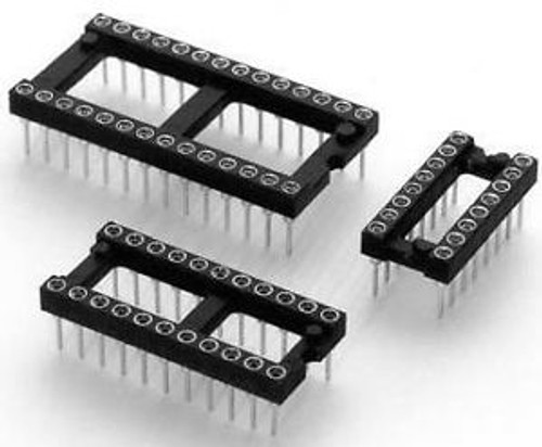 Ic & Component Sockets 18P Tin Pin Tin Cont