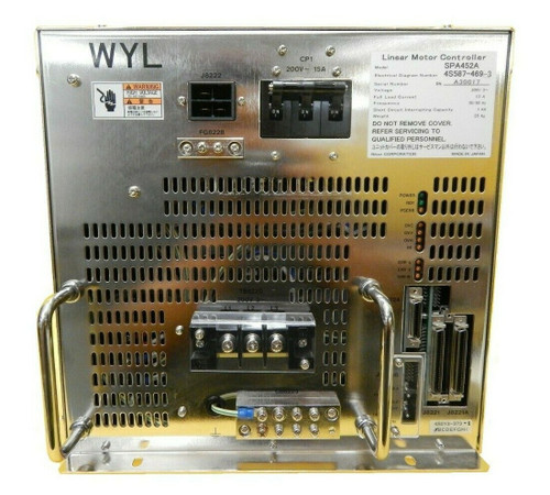 Nikon 4s587-469-3 Wyl Linear Motor Controller Spa452a 4s013-373-1 Nsr