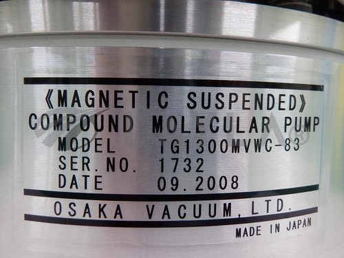 Turbo Molecular Pump Tg1300mvwc83tc010m - High Performance
