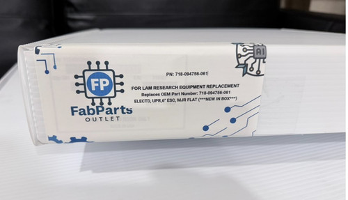 Lam Research Electrode Upper 6 Esc Mjr Flat 718-094756-061