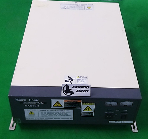 Hitachi Kokusai Uo2000pmam Master Ultrasonic Generator 1000w - Used