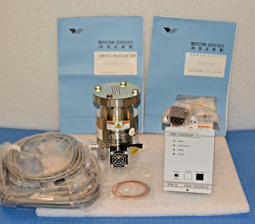 TG70FCAB-20, Tg70fcab-20 Molecular Pump & Controller for Osaka Vacuum Systems
