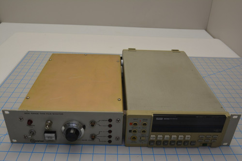 Varian 677719 Thin Film Monitor with Fluke 8840a Multimeter