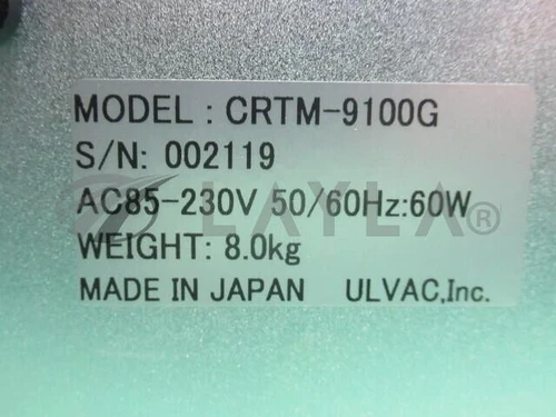 Deposition Controller Crtm 9100g - Precision Thin Film Technology
