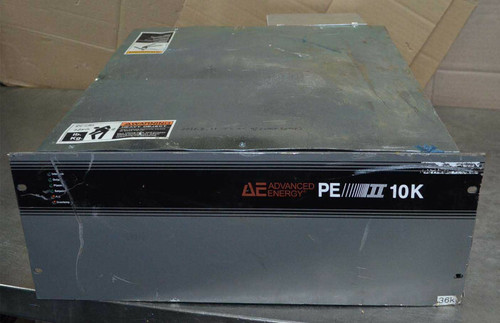 Advanced Energy Pe Ii 10k Power Supply, for Parts or Not Working