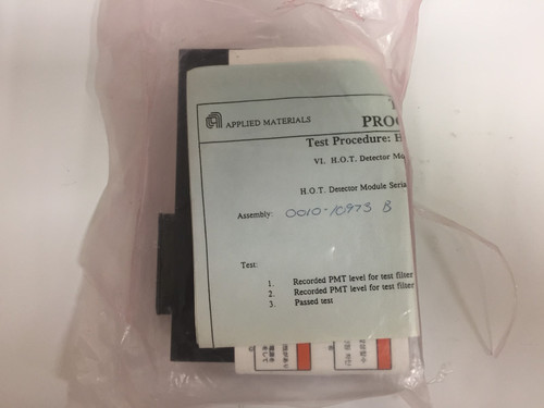 Amat 0010-10973 H.o.t. Detector Module for Semiconductor Processes