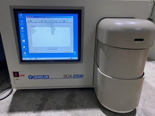 Semilab Sca-2500 Xp Surface Charge Analyzer - Used Equipment