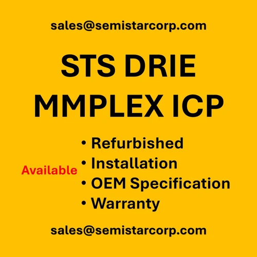 Sts Drie Mmplex Icp Etching System