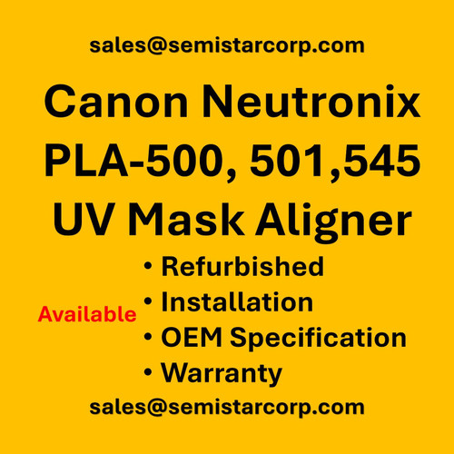 Canon Pla-501 F Parallel Light Mask Aligner