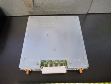 Rohde & Schwarz Emi Test Receiver Rf Filter 1004.4259.02