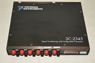 National Instruments Sc-2345 Scc Enclosure with Scc-tc01 & Scc-rly01