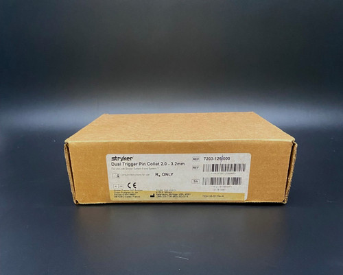 Stryker System 7 Dual Trigger Pin Collet 7203-126 - New