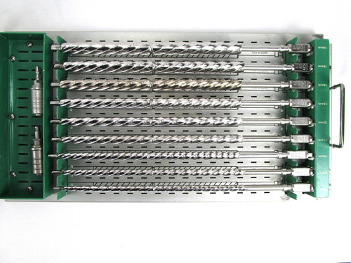 Stryker Howmedica Im Revision Reamers 8mm - 23mm with Adapters
