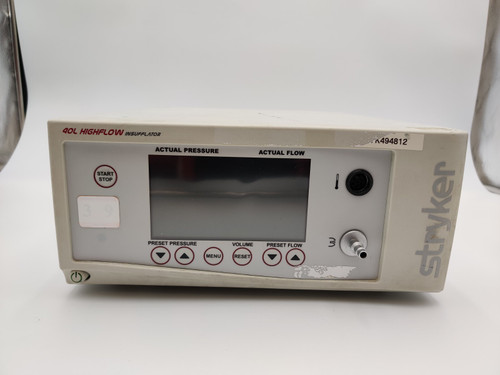 Stryker 40l High Flow/low Flow Mode Insufflator