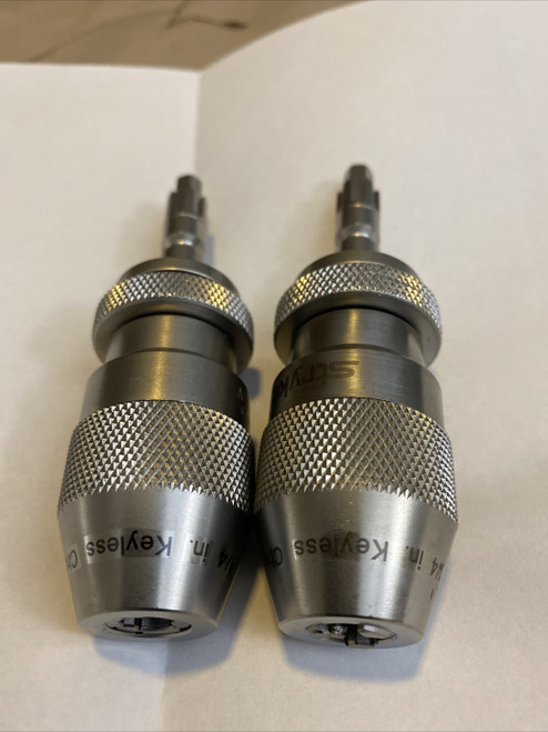 Stryker 6203-133 Keyless Chuck Drill Attachment 1/4" - Refurbished