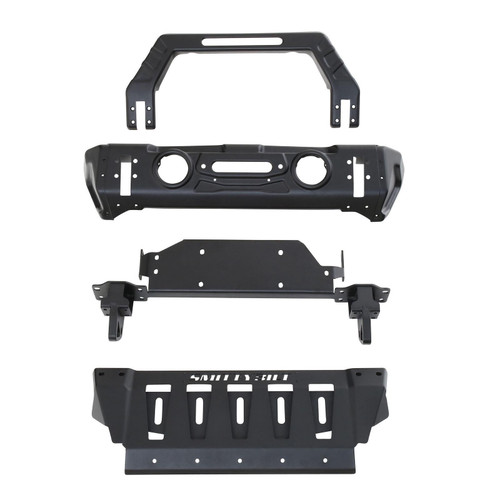 Smittybilt 76730 Stryker Front Bumper - Winch Compatible