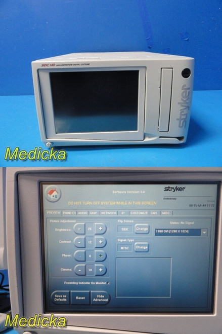 Stryker 240-050-888 Sdc High Definition Digital Capture Console