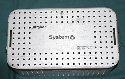 Stryker System 6 6102-454 Ao Sterilization Case - Medical Storage Solution