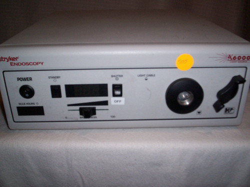 Stryker Endoscopy X6000 Light Source for Medical Use