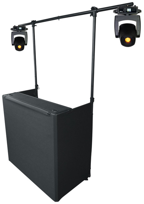 (2) Eliminator Lighting Adj Stryker Spot Led Moving Head Lights