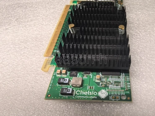 Chelsio T62100-LP-CR Dual port 2x QSFP28 PCIe 100Gbit network card