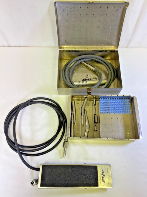 13 Piece Stryker 1600 Pneumatic Micro Drill Set - Surgical Instruments