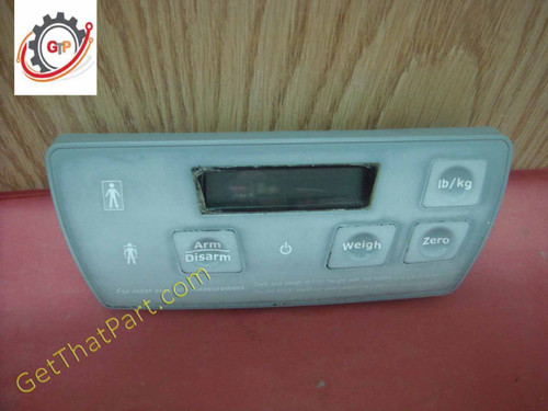 Stryker 1125 Stretcher Chaperone Scale Control Panel Keypad - Refurbished