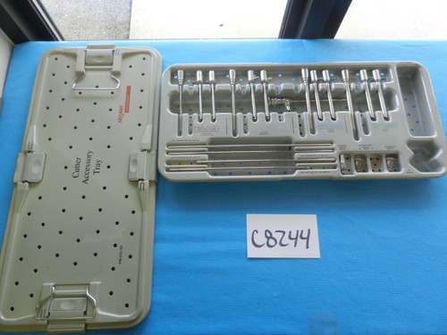 Stryker Surgical Orthopedic Cutter Accessory Instrument Set