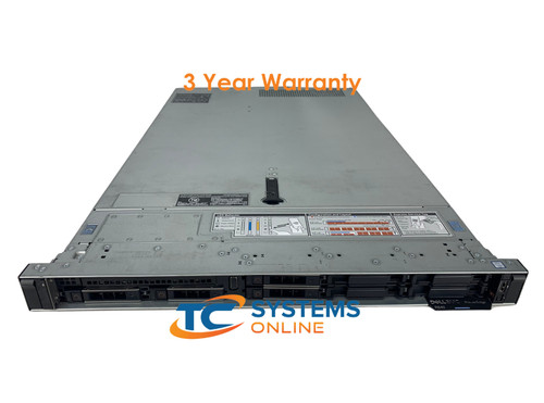 Dell Poweredge R640 2x Gold 5118 2.3ghz 24c/48t 256gb 4x 1.2tb 12g H730p