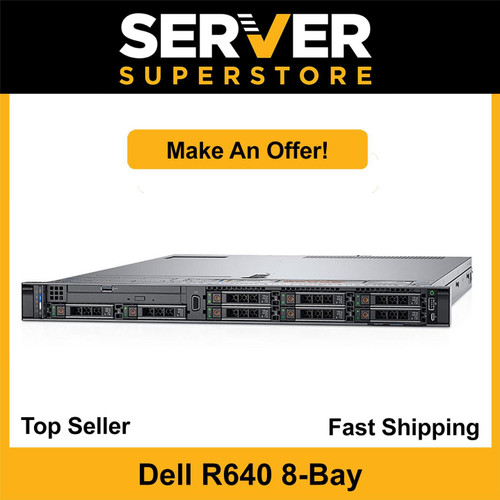 Dell Poweredge R640 2x Gold 6138 40 Cores H730p 192gb 5x 240gb Ssd Rails Bezel