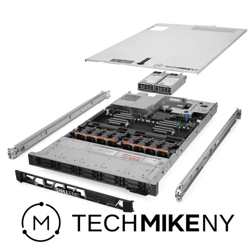 Dell Poweredge R640 Sas / Nvme Server 2.40ghz 40-core 128gb Ram 8.5tb Ssds Rails