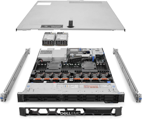 Dell Poweredge R640 Server 2x Platinum 8160 48 Cores H730p 384gb 2xnew 500gb Ssd