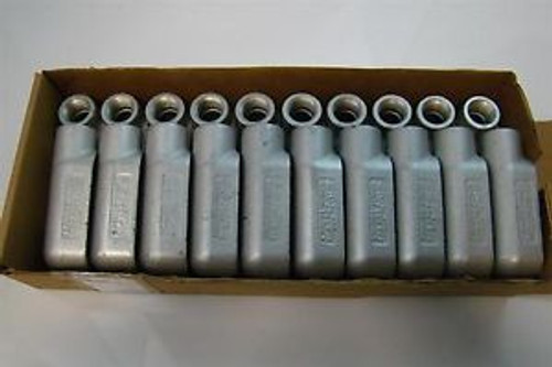 (20) Cooper Crouse-Hinds Condulet Conduit Outlet Body 3/4 LR27