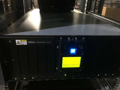 Dell Equallogic Ps6500e Virtualized Iscsi San Dual Controllers 48tb Storage