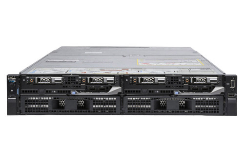 Poweredge Fx2s - 2 X Fc640, 2x Gold 5118, 128gb, 2x 600gb Sas, H330, Idrac9 Ent