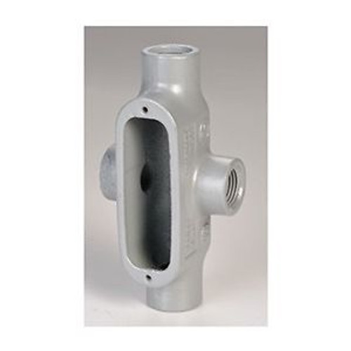 Conduit Body, Style X, 1-1/2In, Malleable Iron