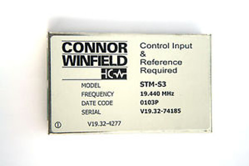 Connor Winfield STM-S3-19.44MHZ STRATUM 3 TIMING MODULE 19.44MHZ STM-S3 19.44